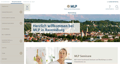 Desktop Screenshot of mlp-ravensburg.de