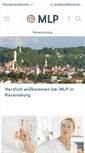 Mobile Screenshot of mlp-ravensburg.de